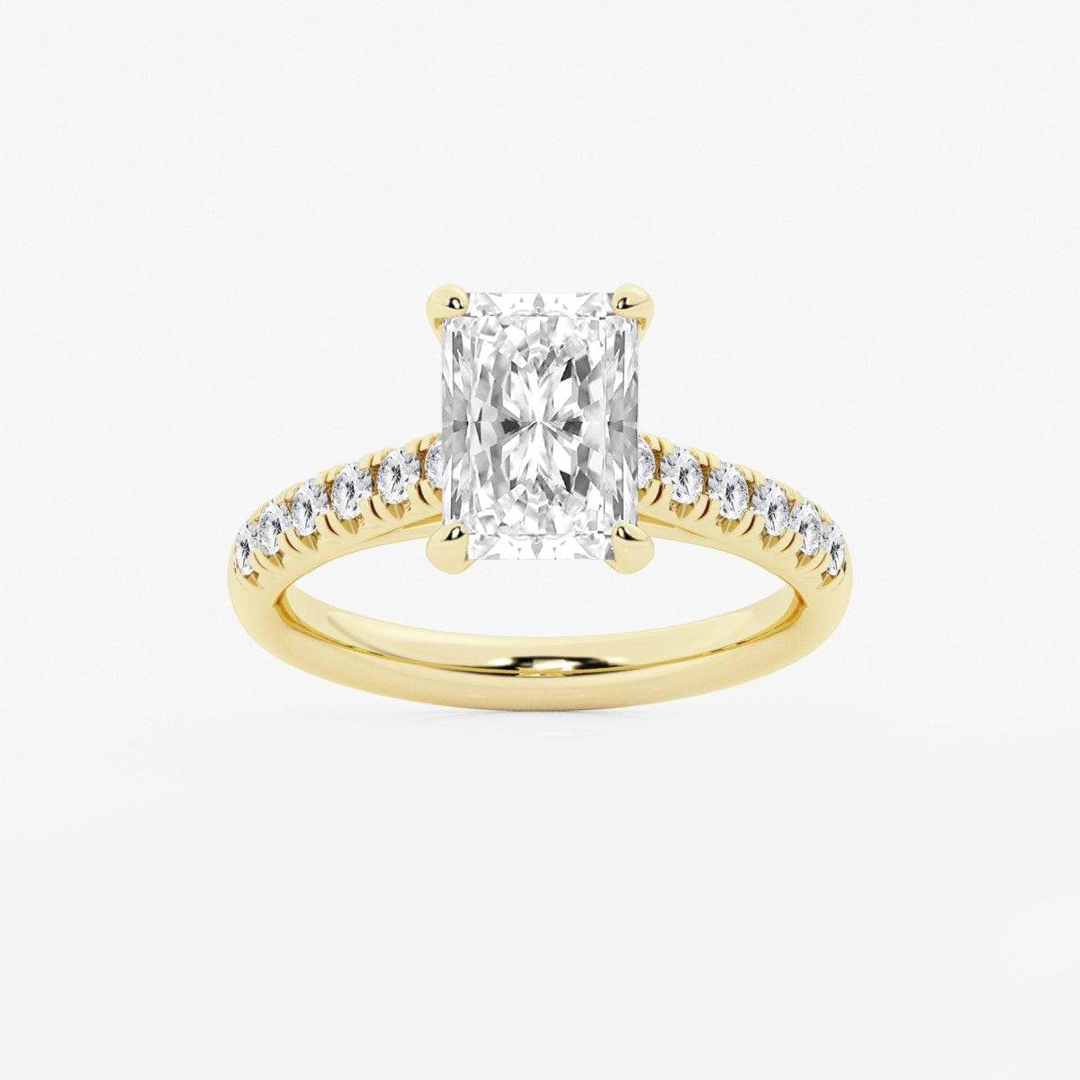 Estelle - French Pave Elegance Engagement Ring