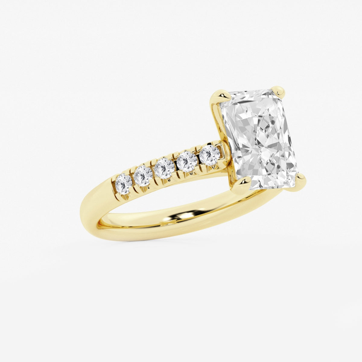 Estelle - French Pave Elegance Engagement Ring