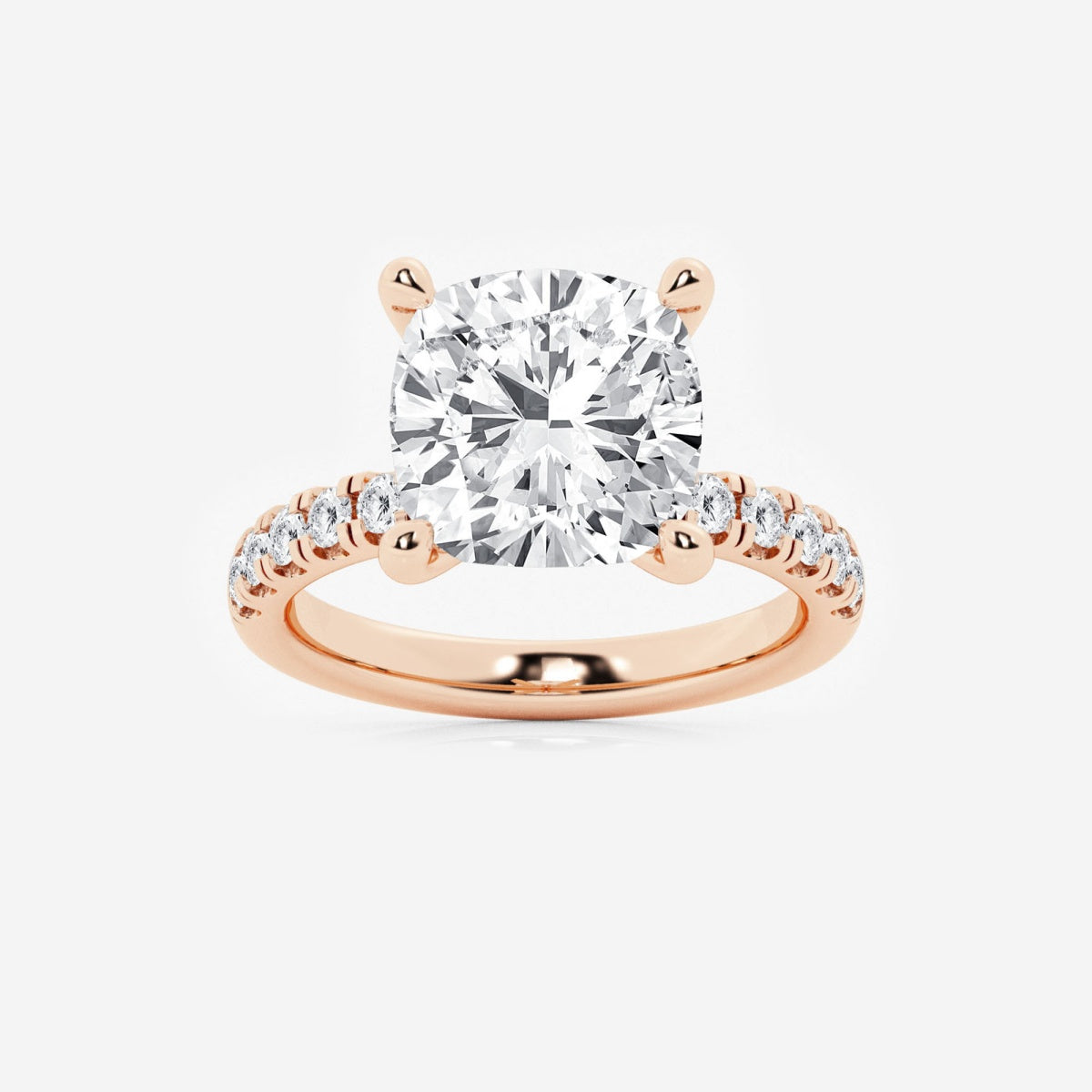 Everly - Hidden Halo Elegance Engagement Ring