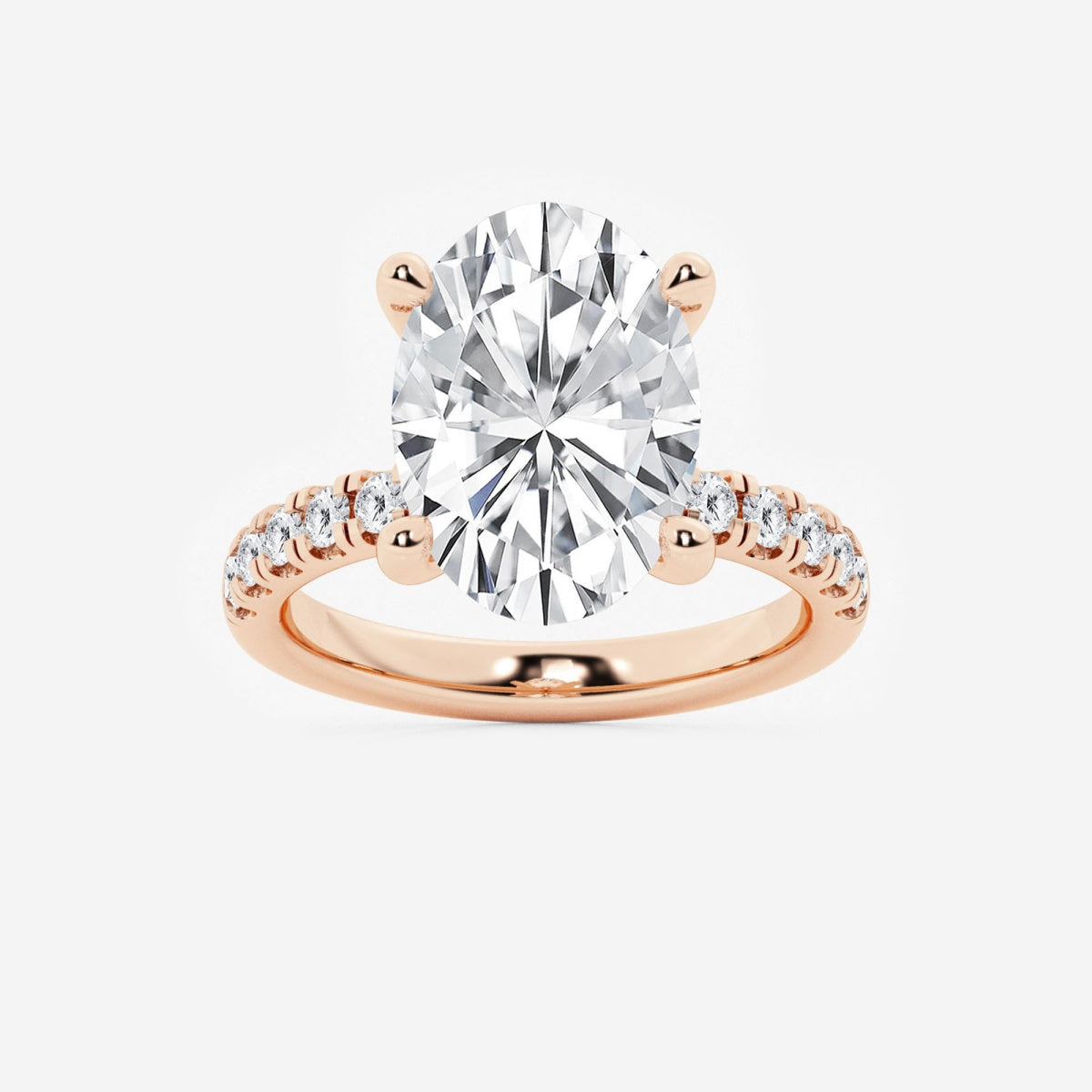 Everly - Hidden Halo Elegance Engagement Ring