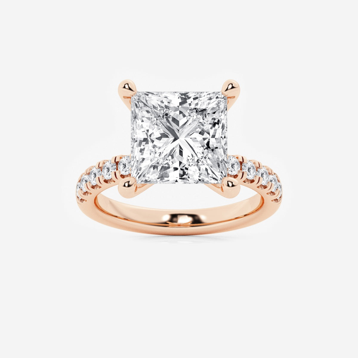 Everly - Hidden Halo Elegance Engagement Ring
