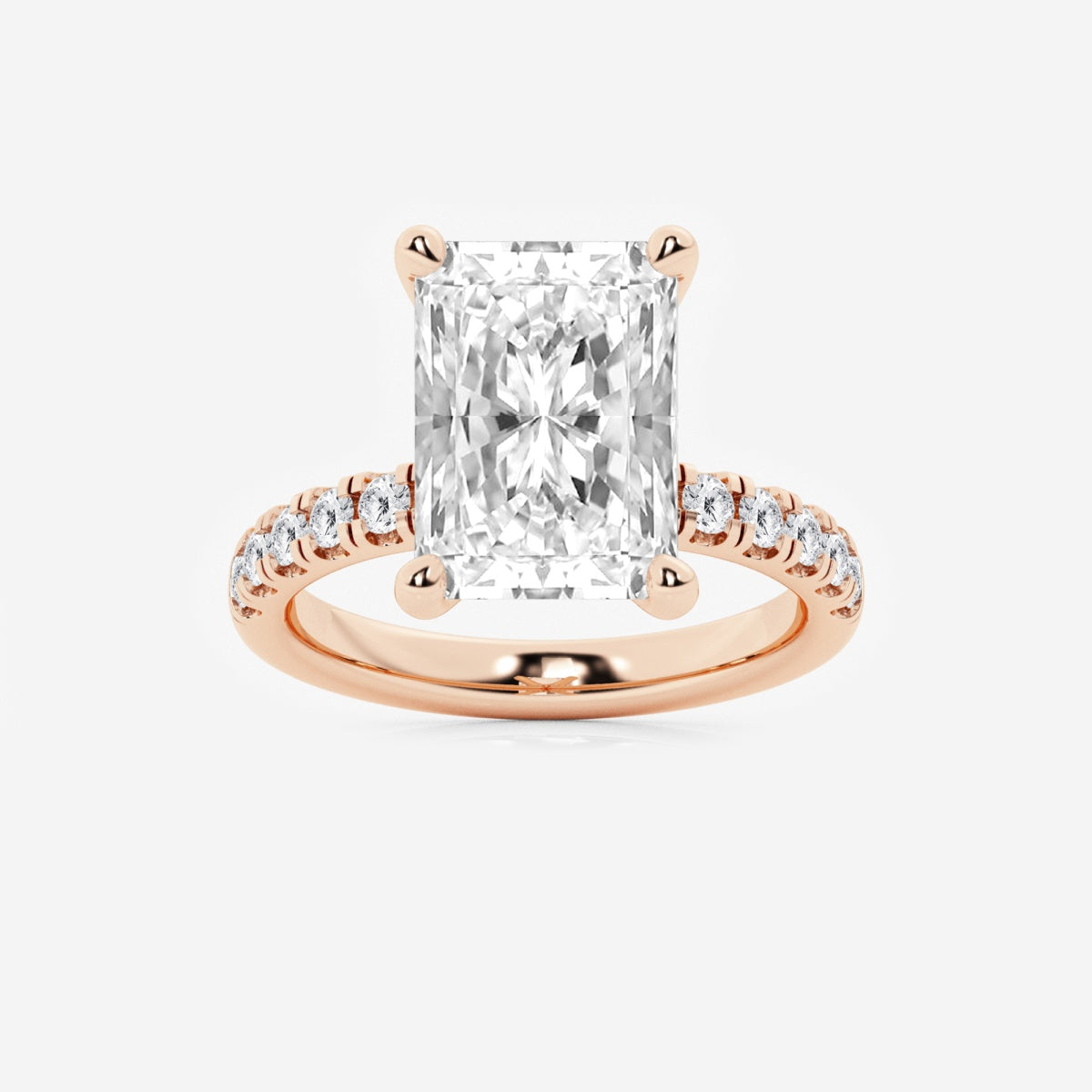 Everly - Hidden Halo Elegance Engagement Ring