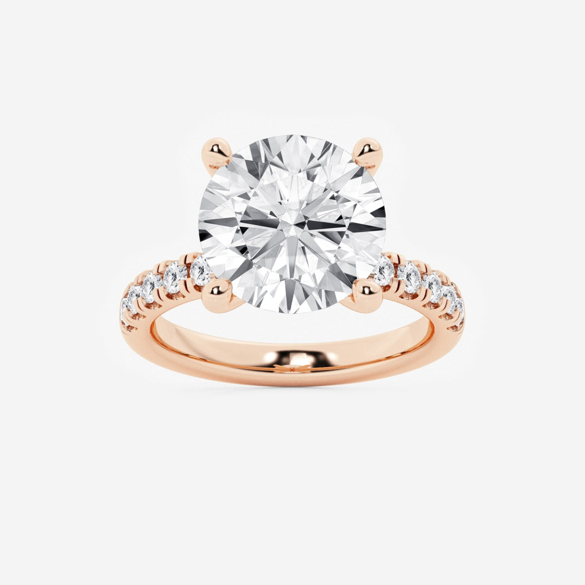 Everly - Hidden Halo Elegance Engagement Ring