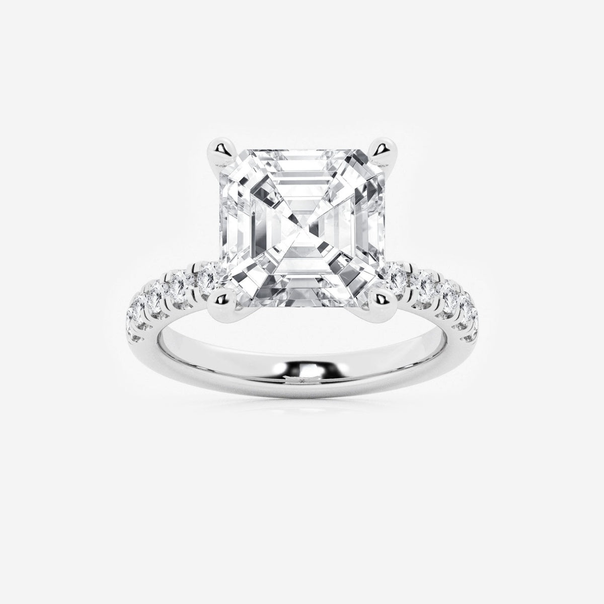 Everly - Hidden Halo Elegance Engagement Ring