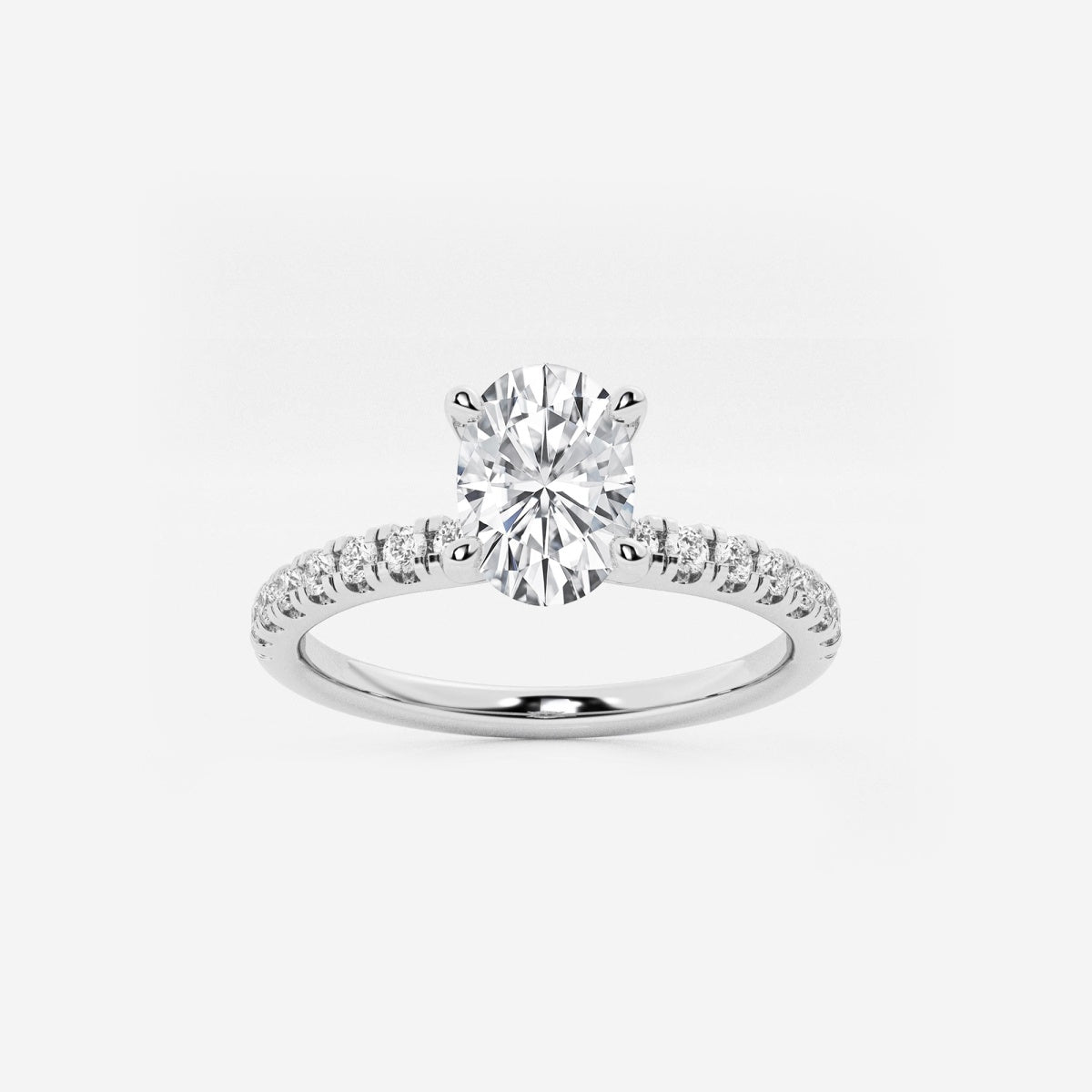 Everly - Hidden Halo Elegance Engagement Ring