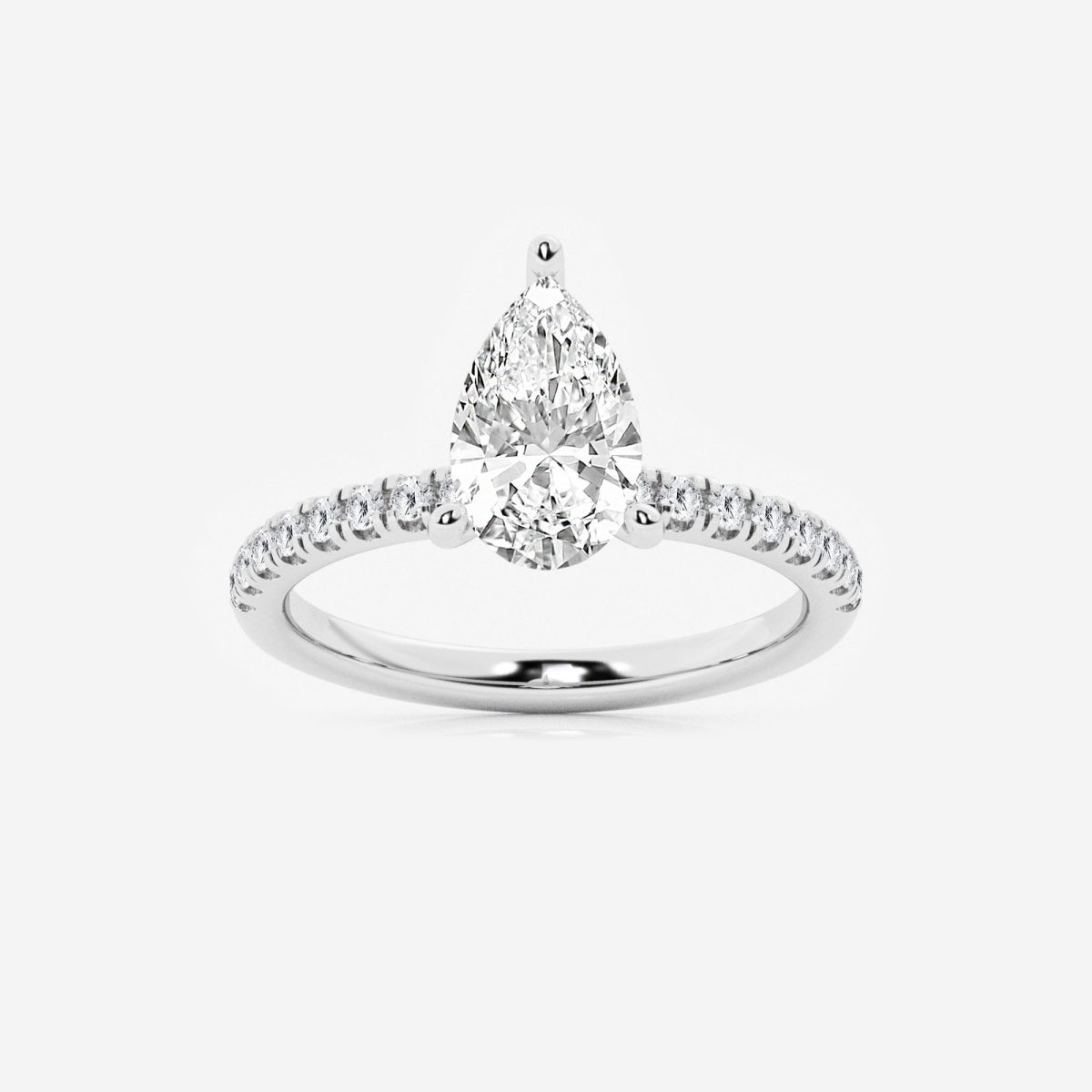Everly - Hidden Halo Elegance Engagement Ring