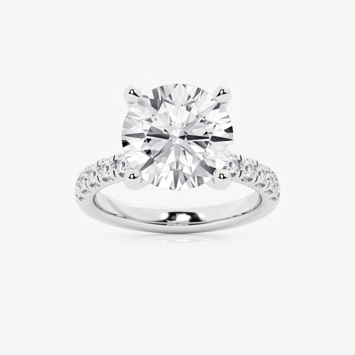 Everly - Hidden Halo Elegance Engagement Ring