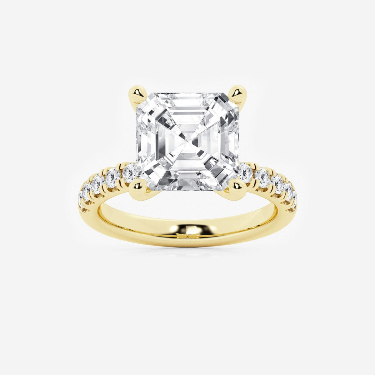 Everly - Hidden Halo Elegance Engagement Ring