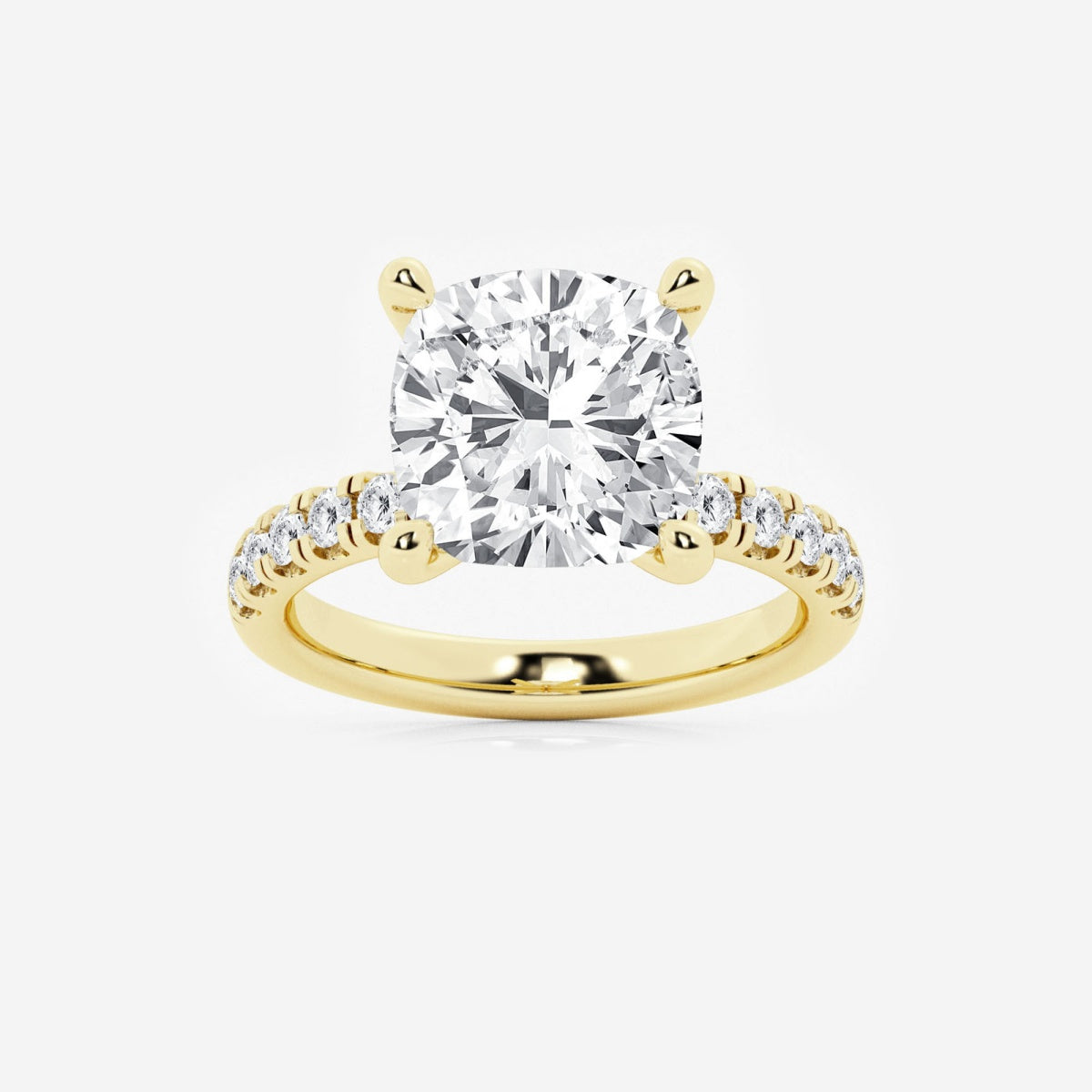 Everly - Hidden Halo Elegance Engagement Ring