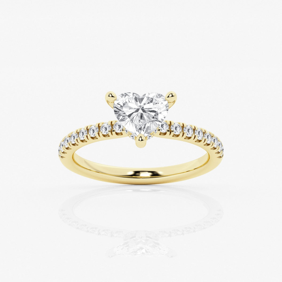 Everly - Hidden Halo Elegance Engagement Ring