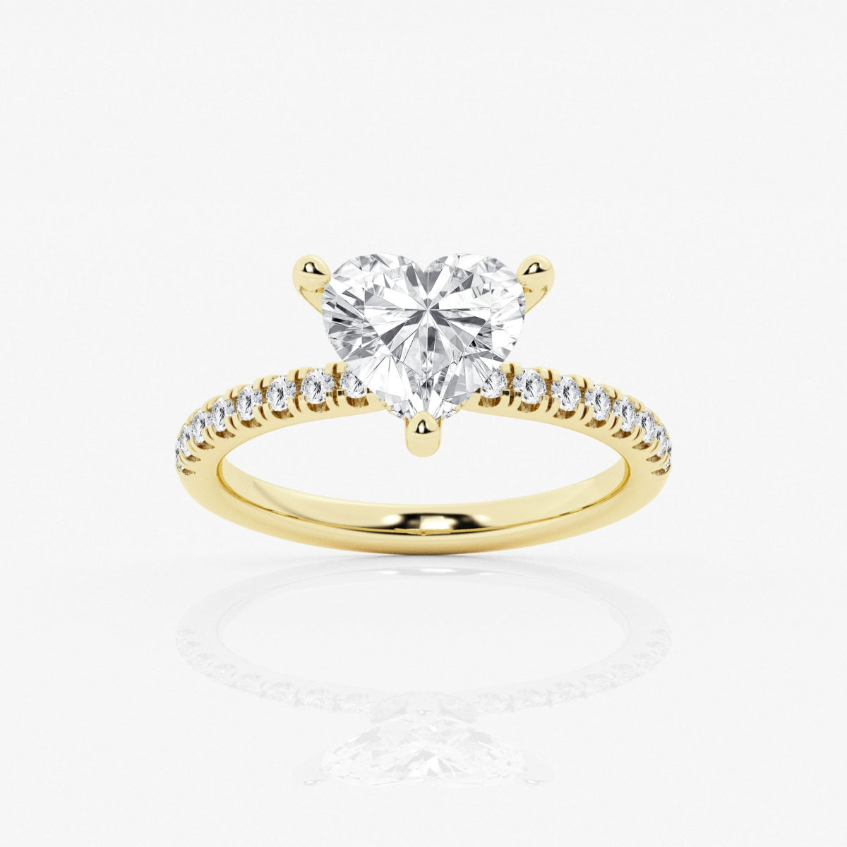 Everly - Hidden Halo Elegance Engagement Ring