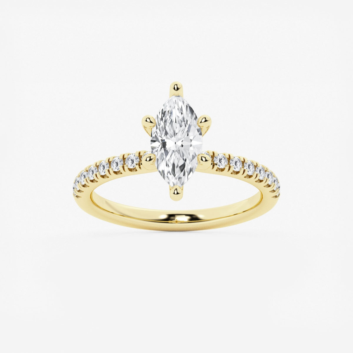 Everly - Hidden Halo Elegance Engagement Ring