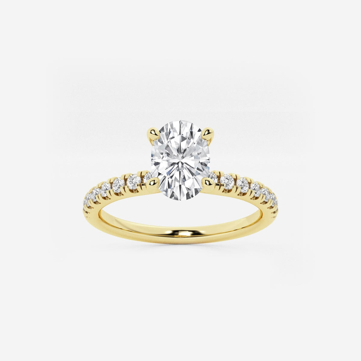 Everly - Hidden Halo Elegance Engagement Ring