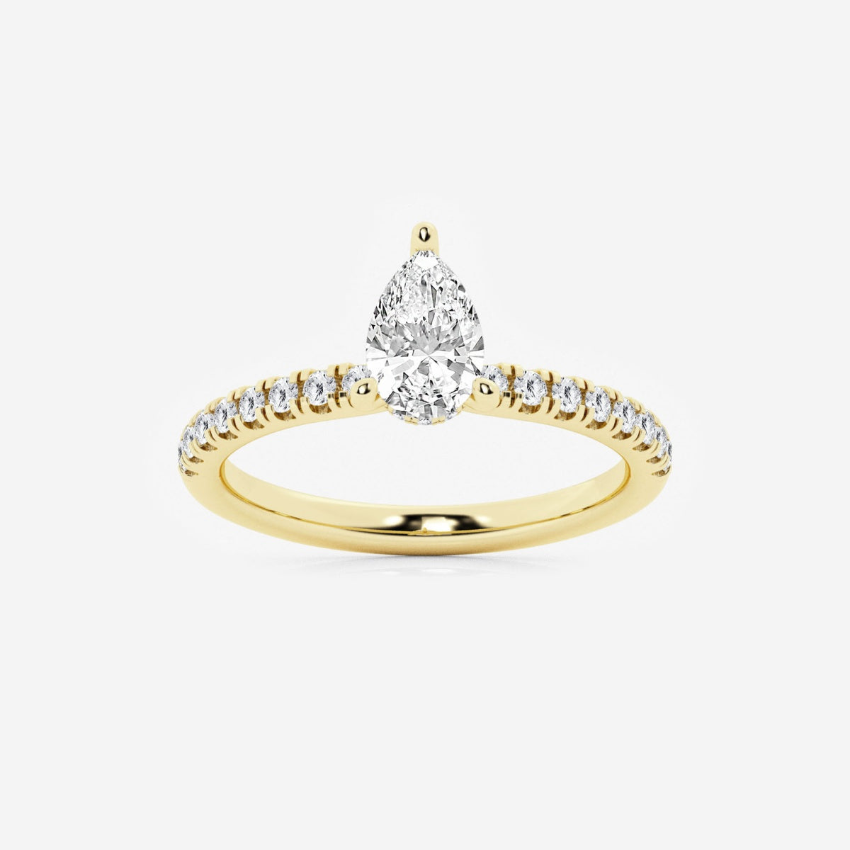 Everly - Hidden Halo Elegance Engagement Ring