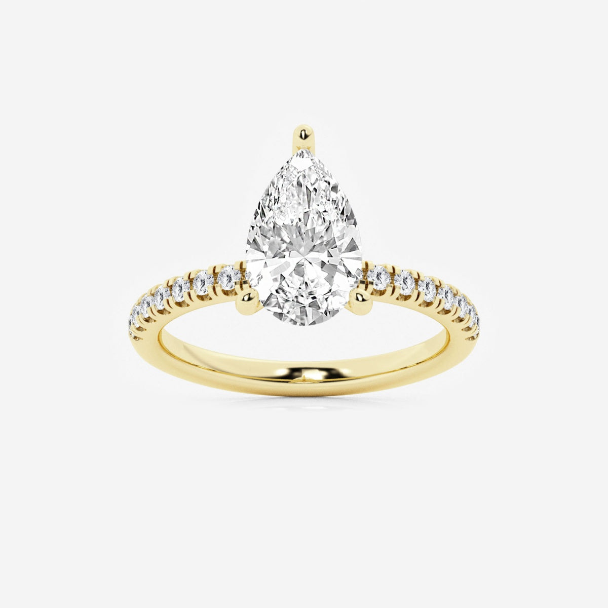 Everly - Hidden Halo Elegance Engagement Ring