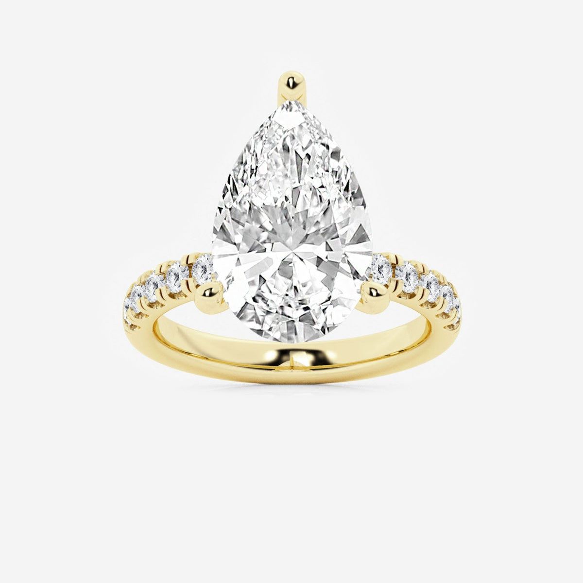 Everly - Hidden Halo Elegance Engagement Ring