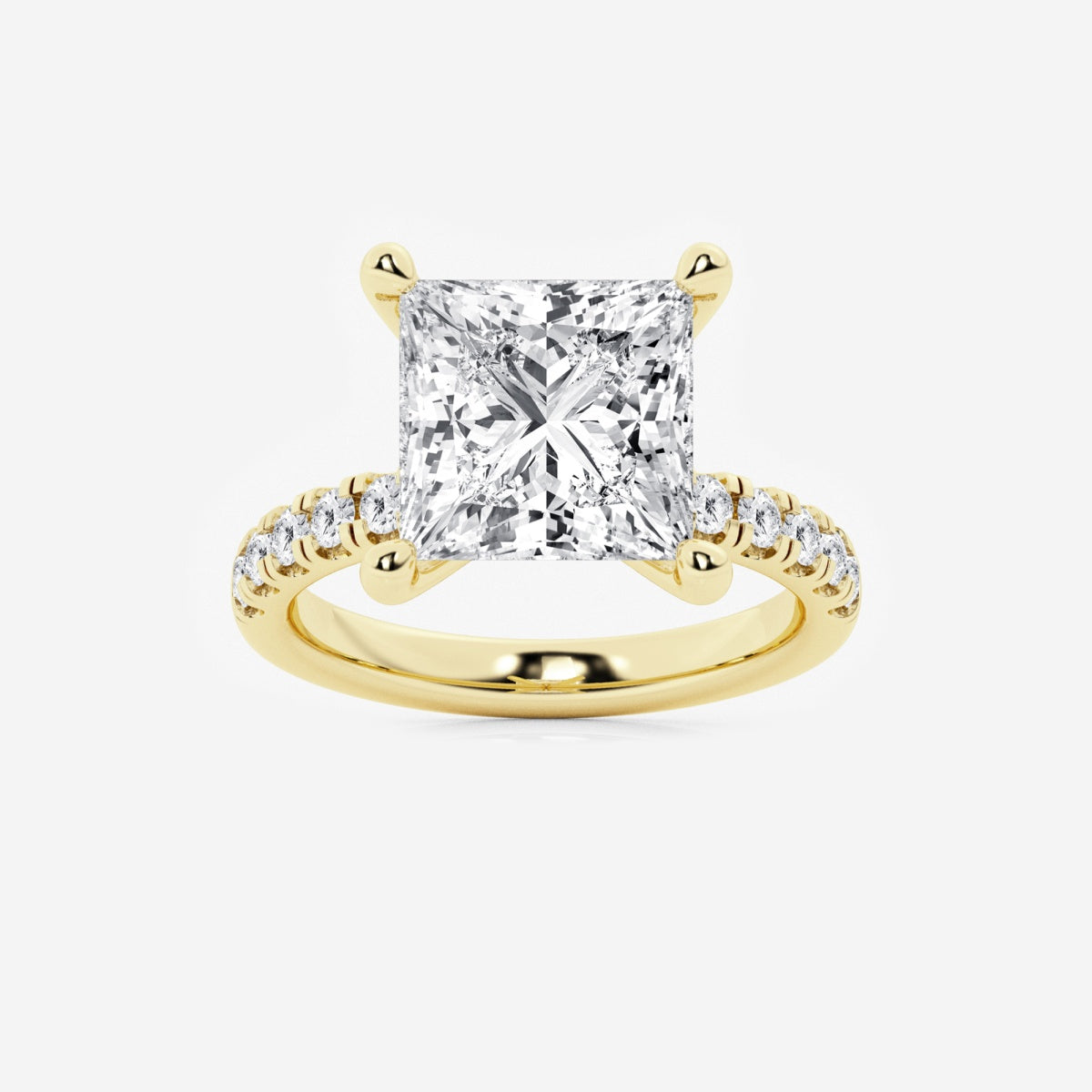 Everly - Hidden Halo Elegance Engagement Ring