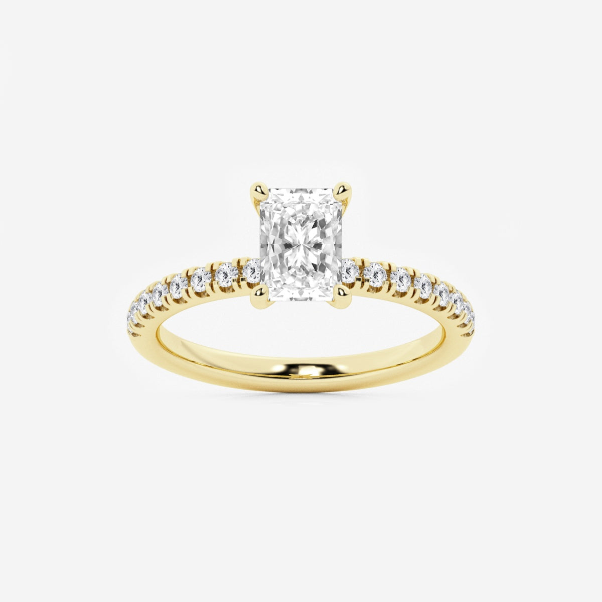 Everly - Hidden Halo Elegance Engagement Ring