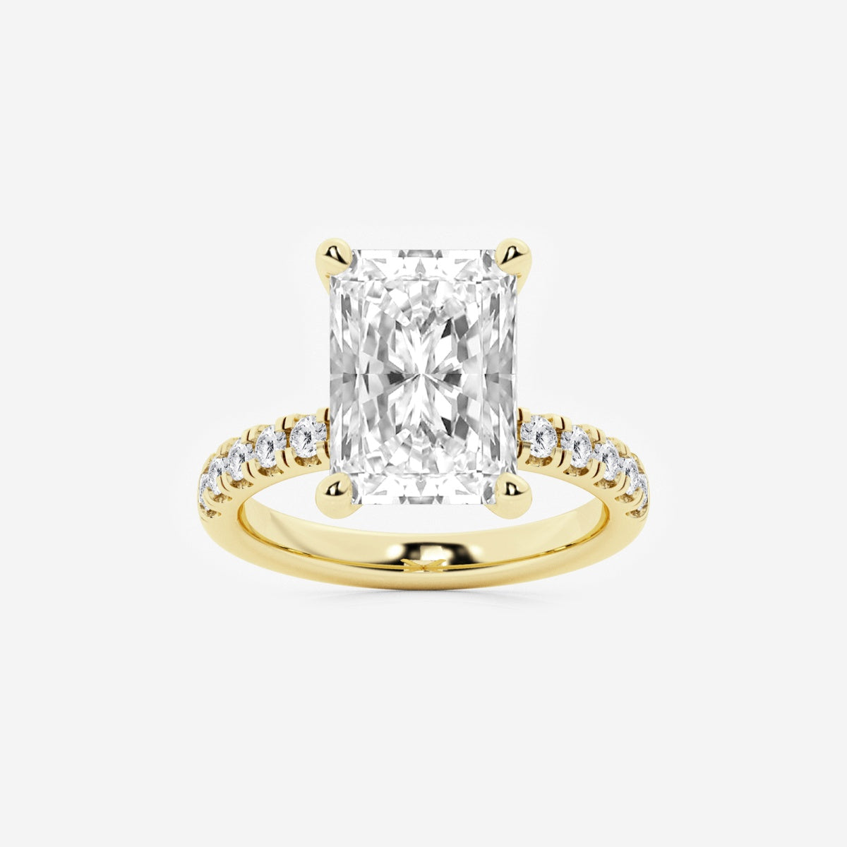 Everly - Hidden Halo Elegance Engagement Ring