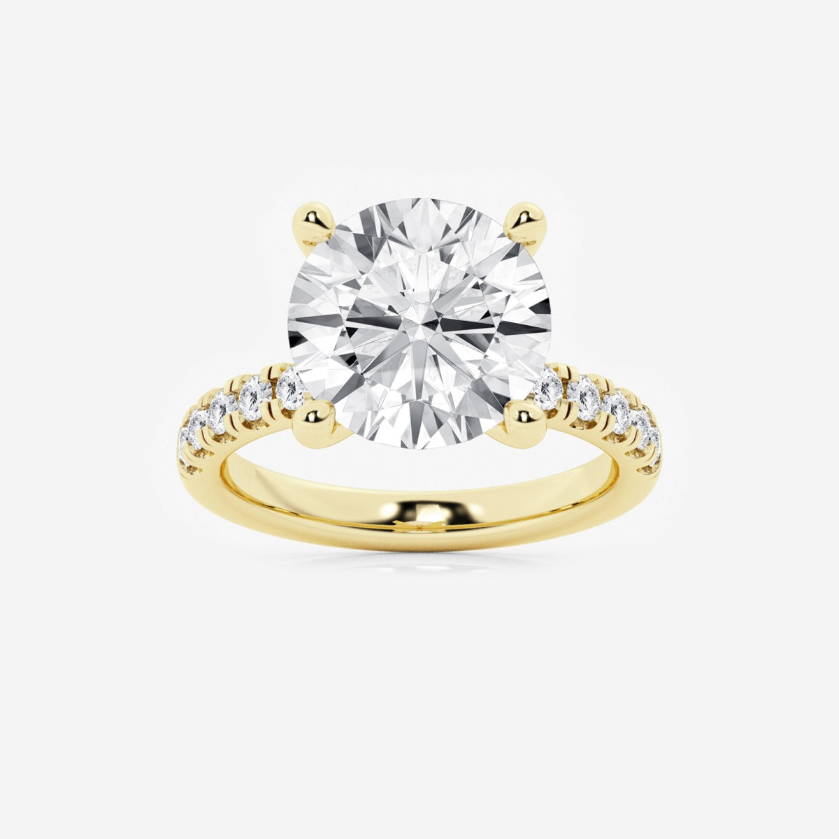Everly - Hidden Halo Elegance Engagement Ring