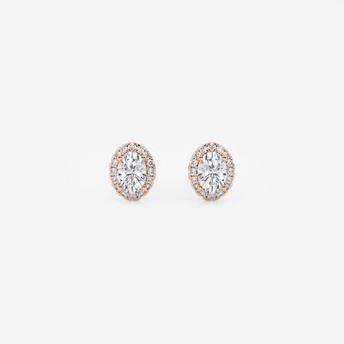 Haley - Radiant Halo Design Earrings