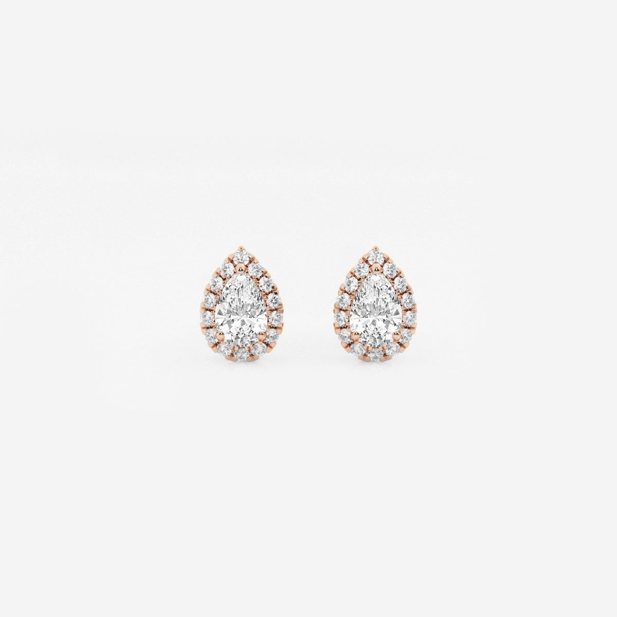 Haley - Radiant Halo Design Earrings