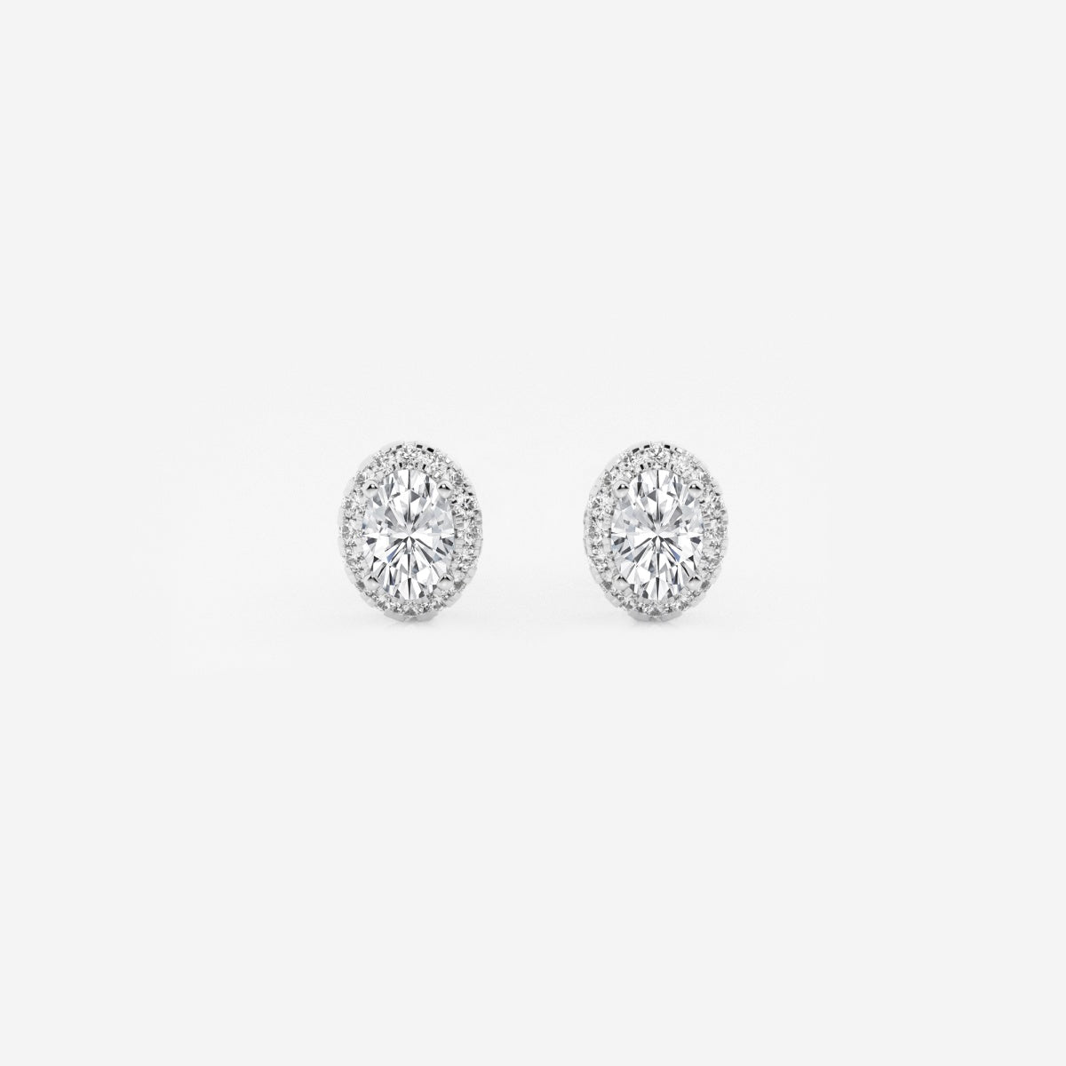 Haley - Radiant Halo Design Earrings