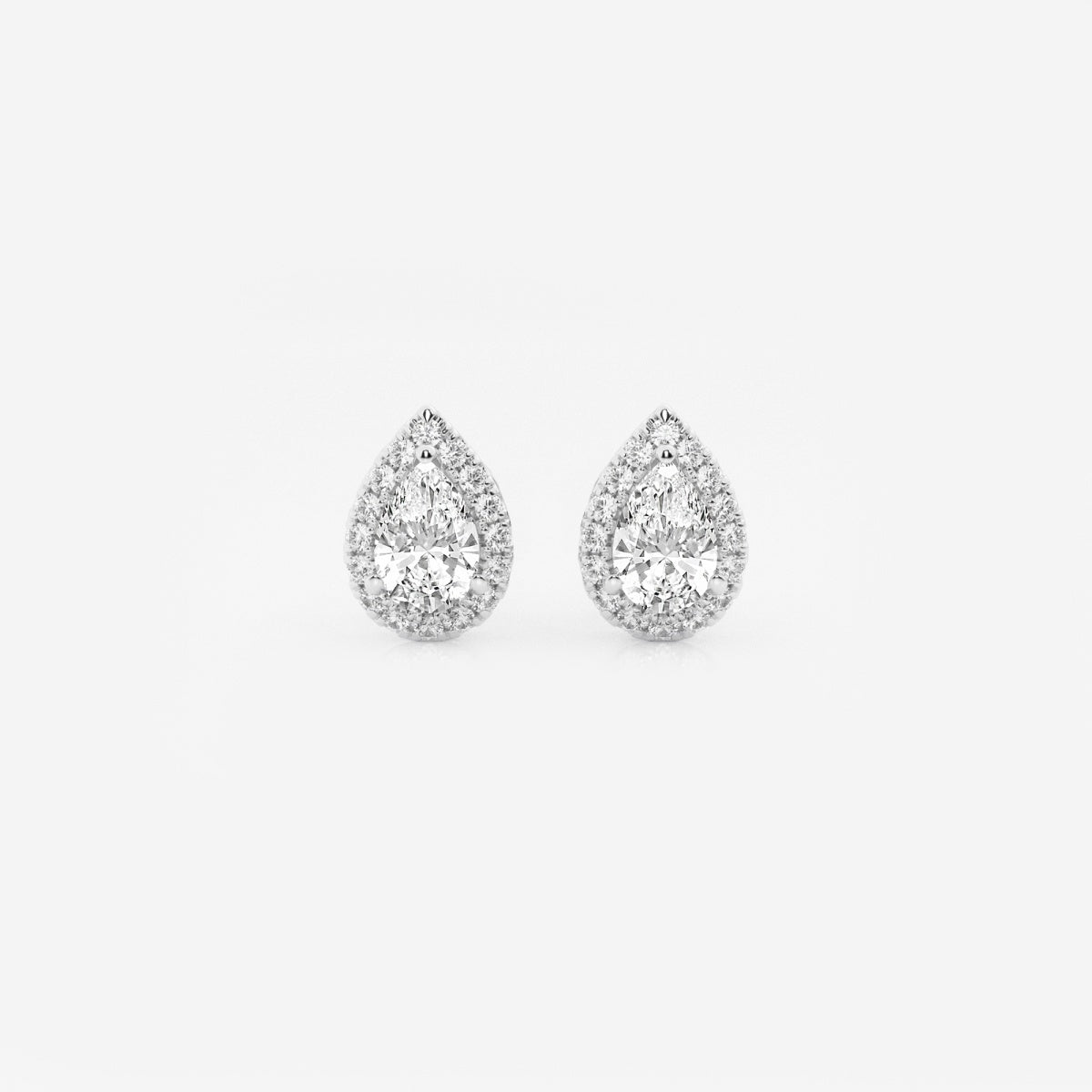 Haley - Radiant Halo Design Earrings