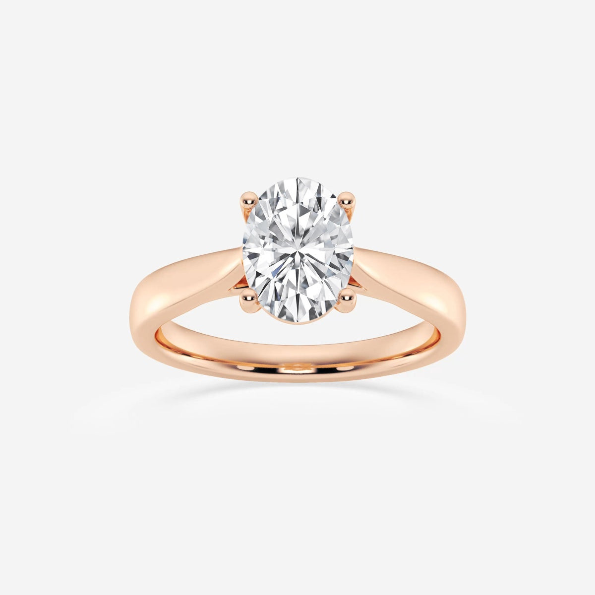 Harper - Trellis Solitaire Engagement Ring