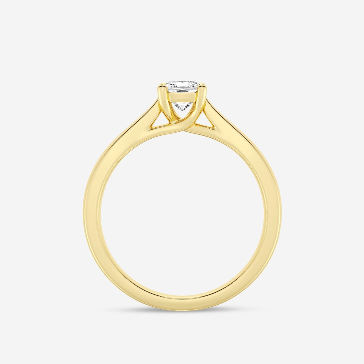 Harper - Trellis Solitaire Engagement Ring