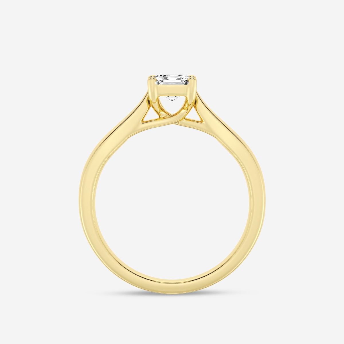 Harper - Trellis Solitaire Engagement Ring