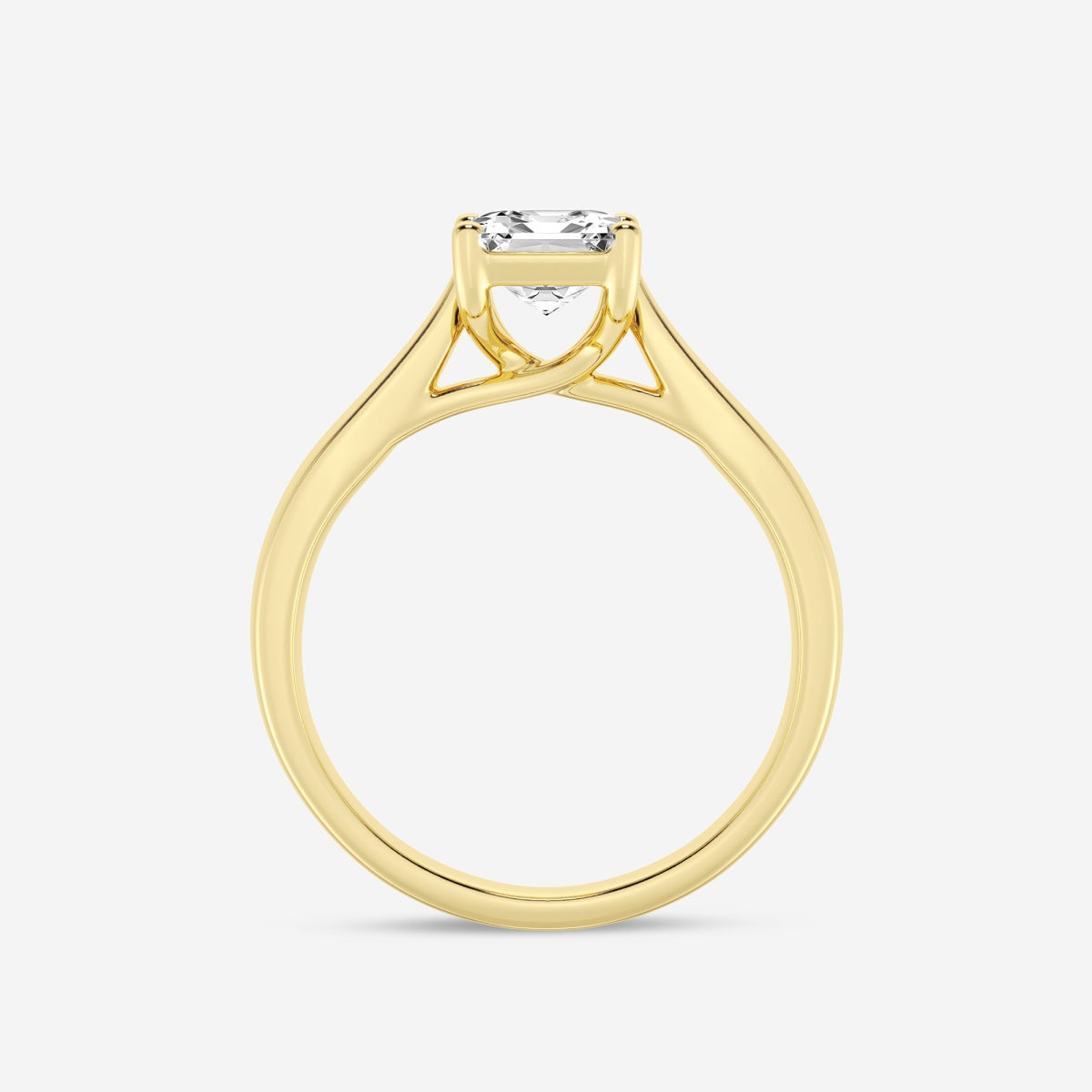 Harper - Trellis Solitaire Engagement Ring