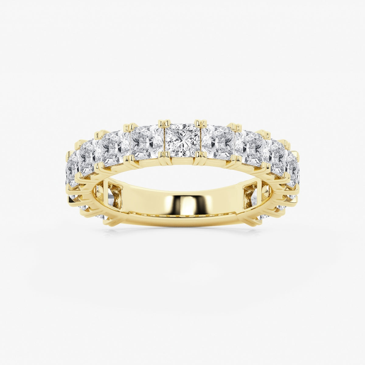 Hazel - 3/4 Eternity Band Wedding Ring