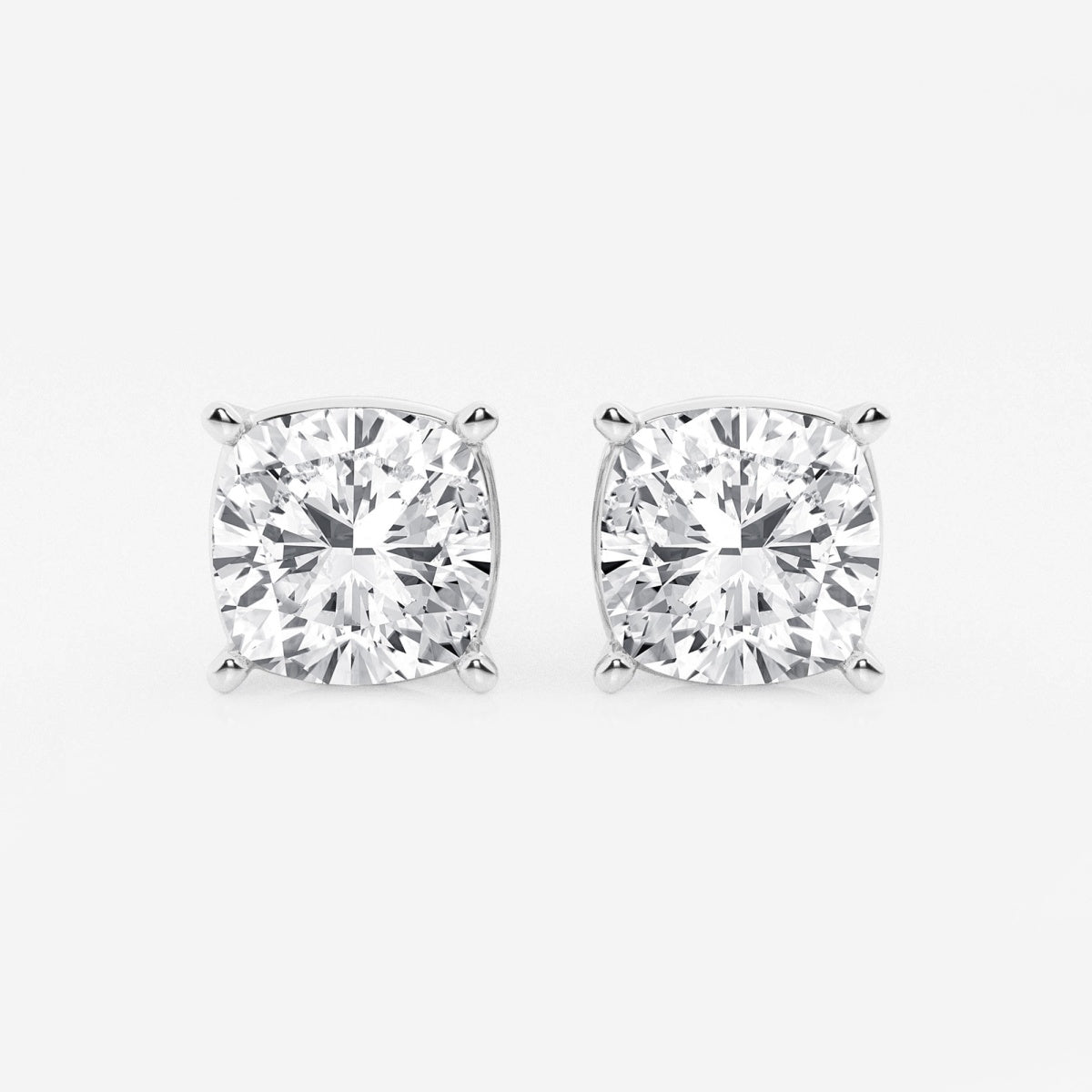 Hazel - Graceful Solitaire Setting Earrings