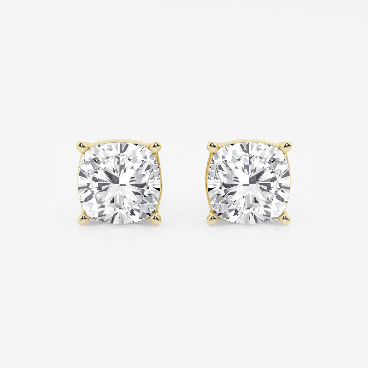 Hazel - Graceful Solitaire Setting Earrings