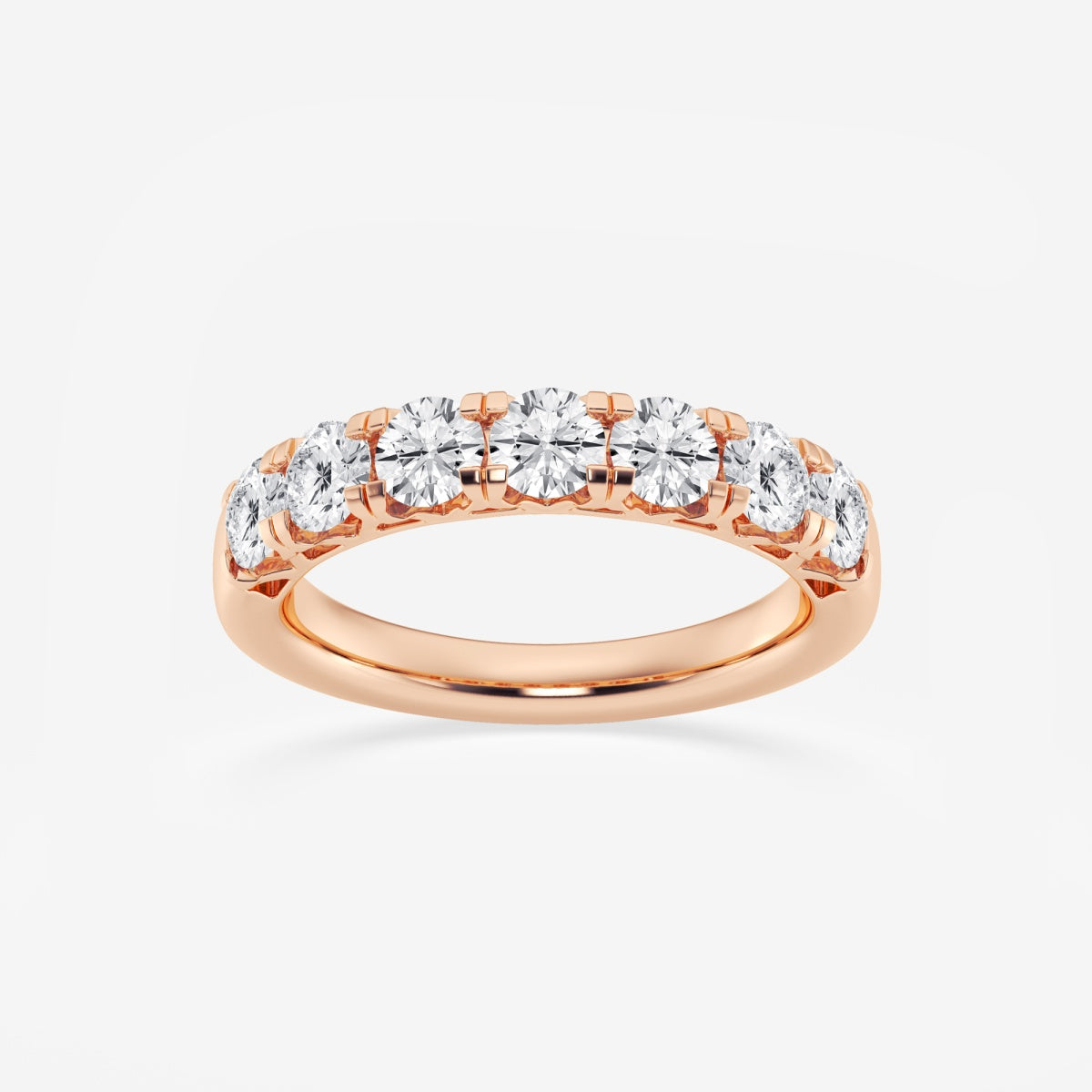 Karen - Seven Stone Elegance Wedding Ring