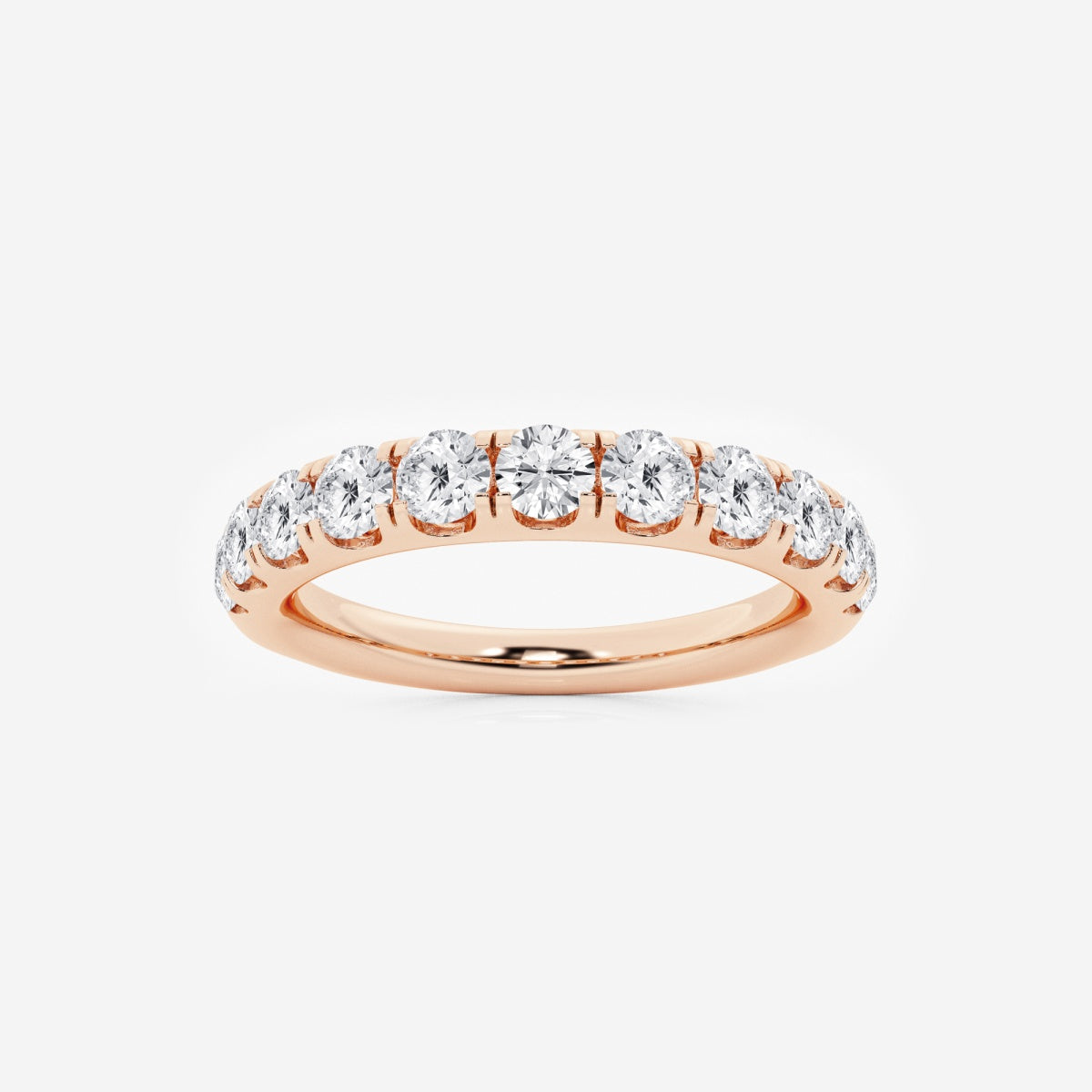 Kimberly - Eleven Stone Band Wedding Ring