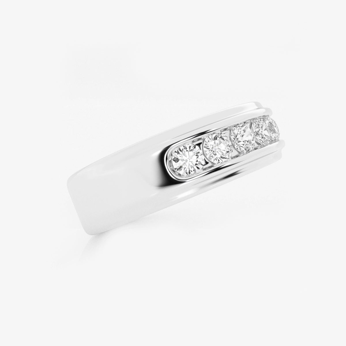 James - Modern Channel Sophistication Rings