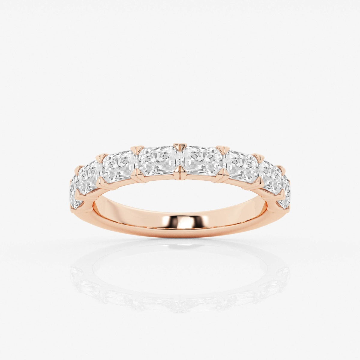 Juliana - Radiant East-West Style Wedding Ring