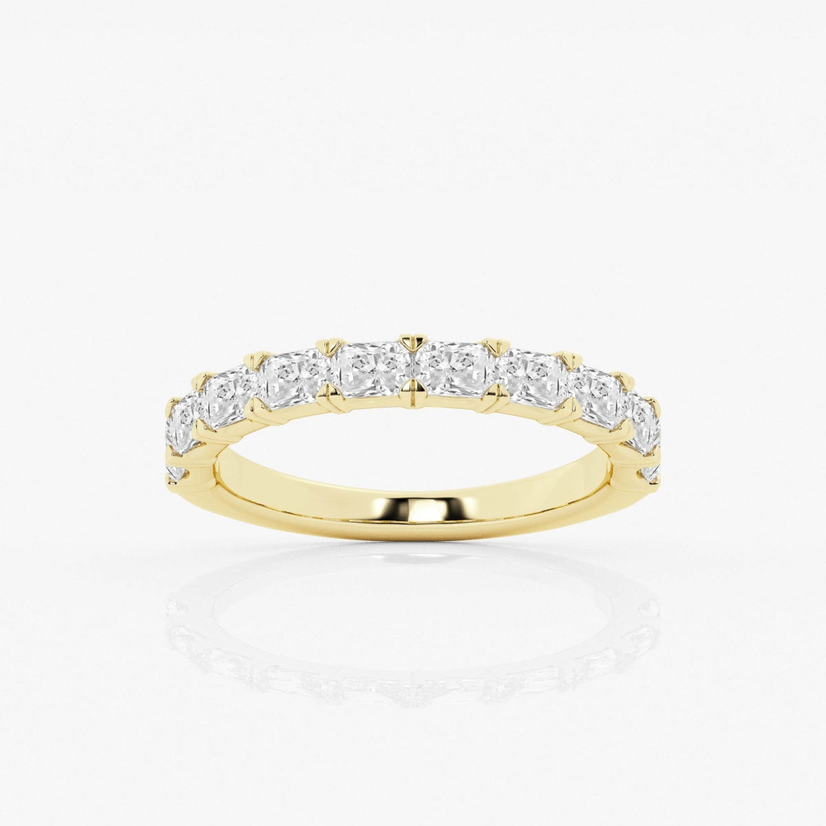 Juliana - Radiant East-West Style Wedding Ring