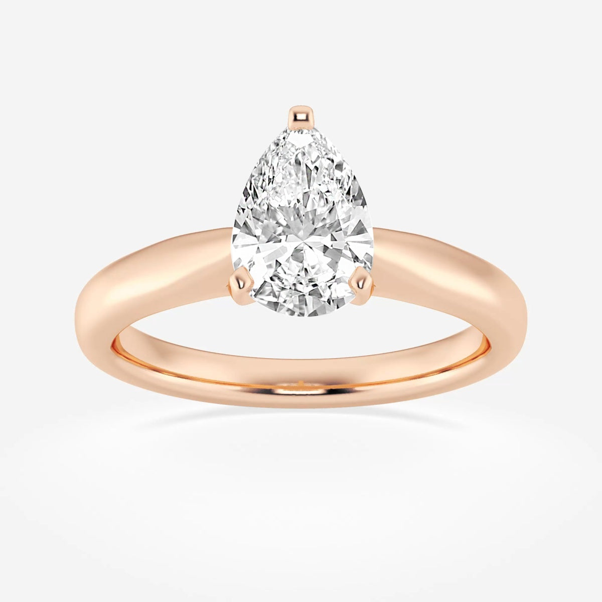 Layla - Cathedral Solitaire Engagement Ring