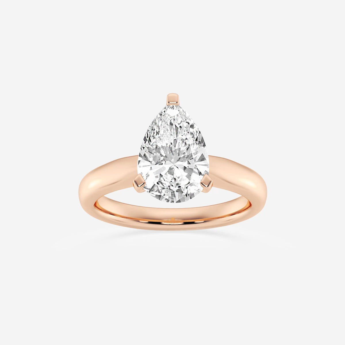 Layla - Cathedral Solitaire Engagement Ring