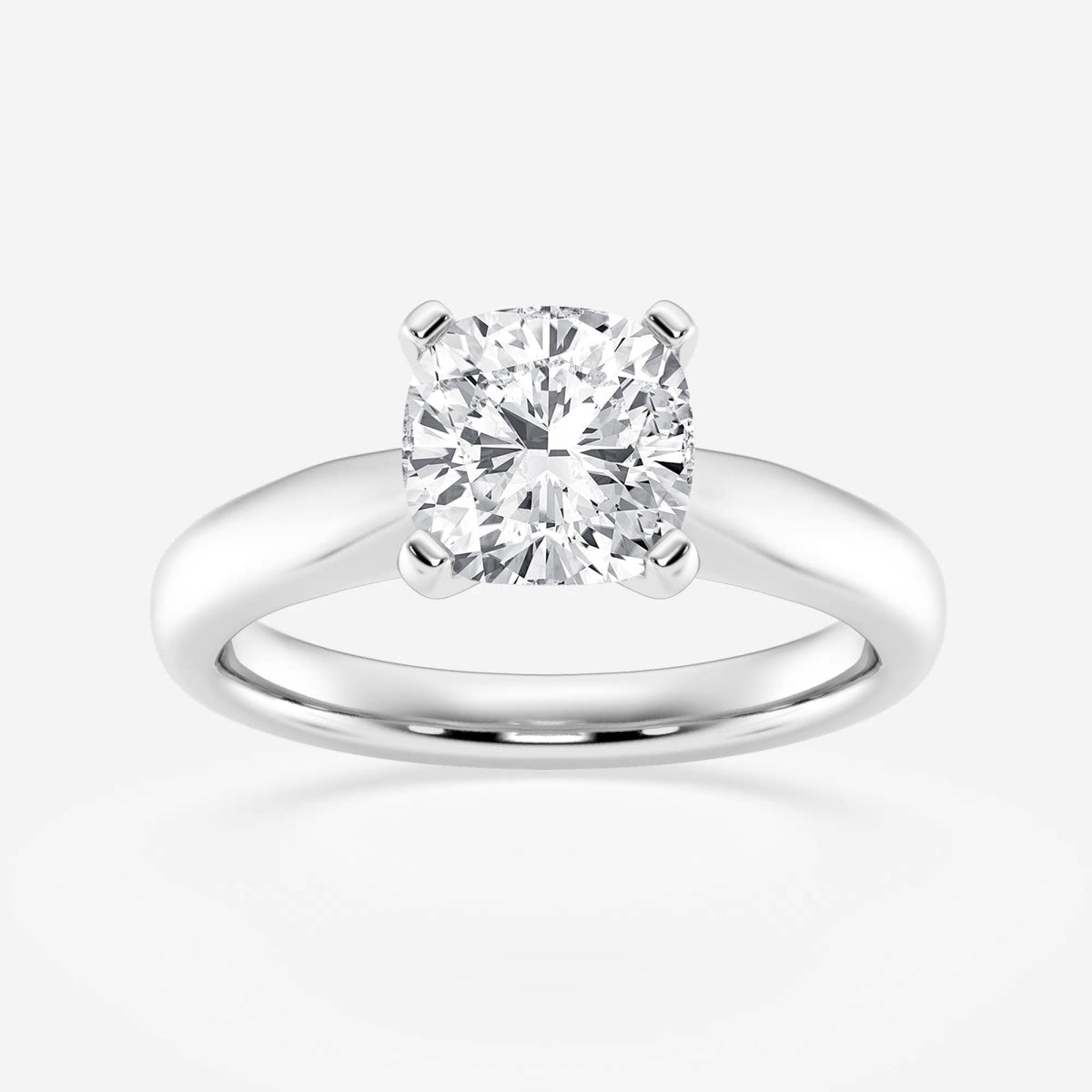 Layla - Cathedral Solitaire Engagement Ring