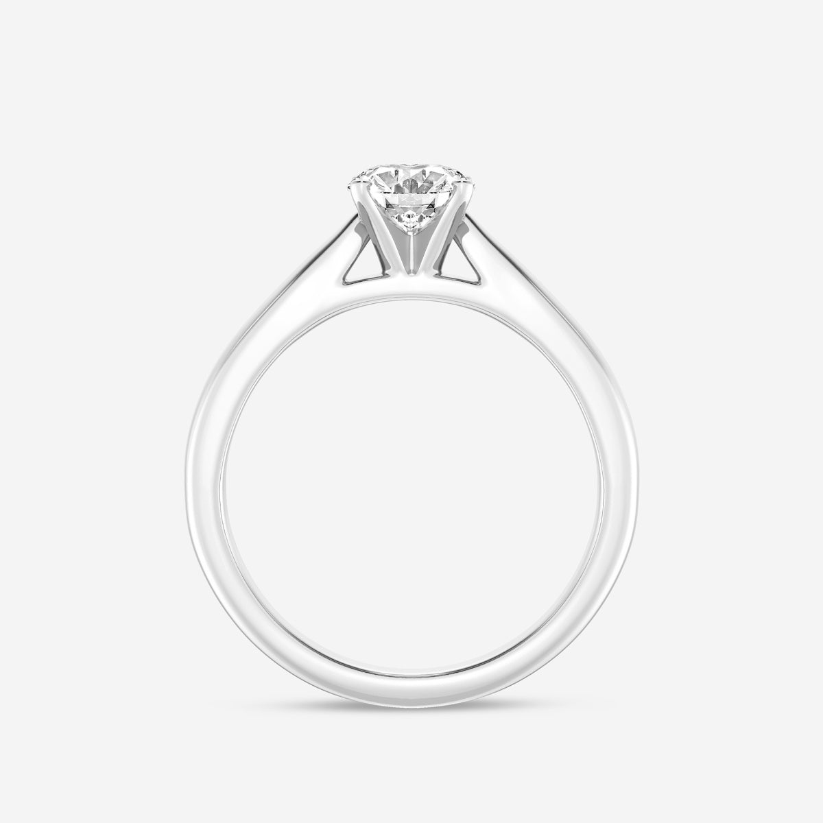 Layla - Cathedral Solitaire Engagement Ring