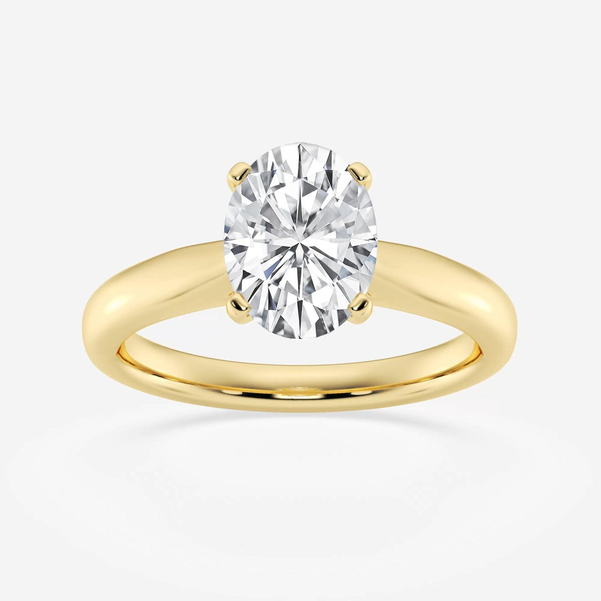 Layla - Cathedral Solitaire Engagement Ring
