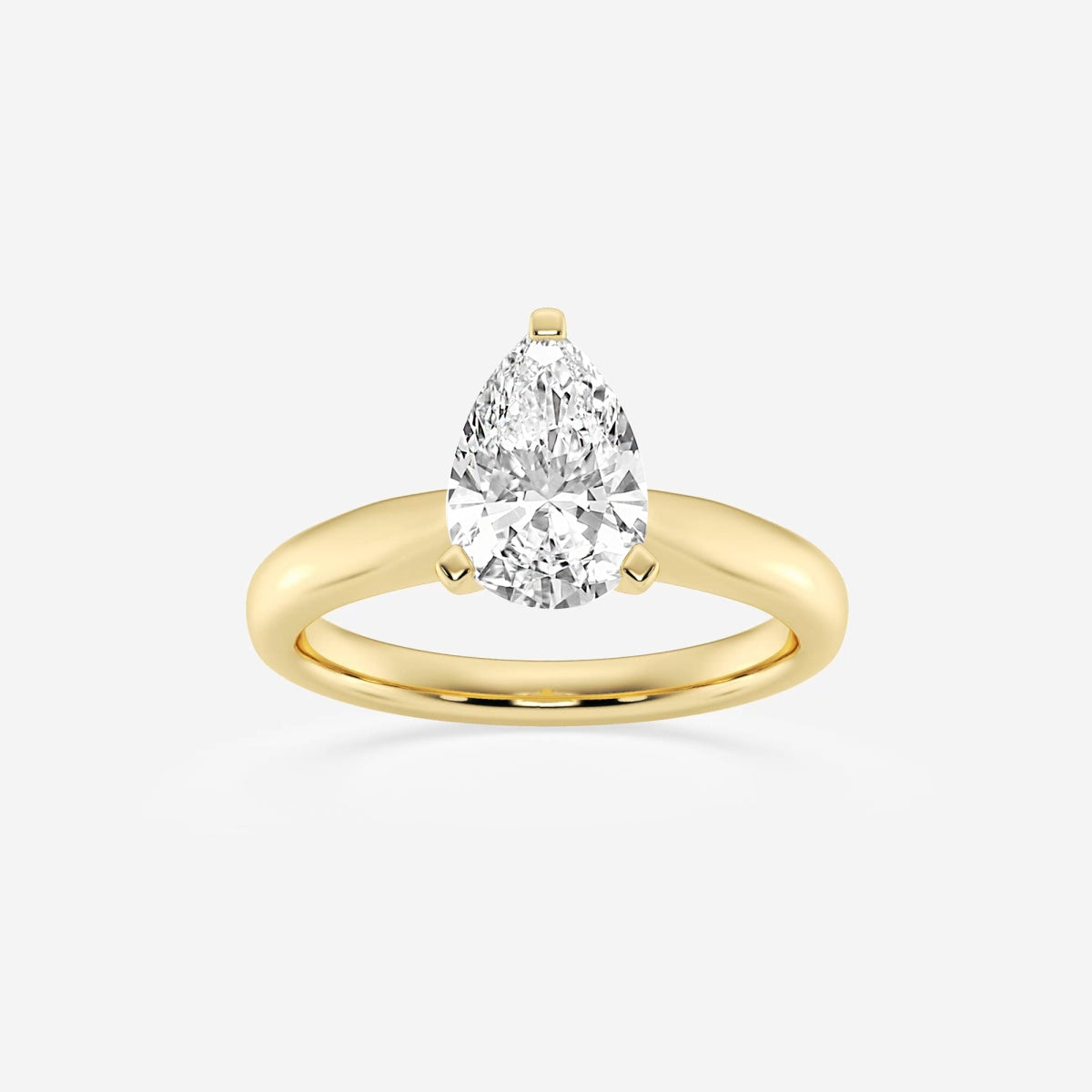 Layla - Cathedral Solitaire Engagement Ring
