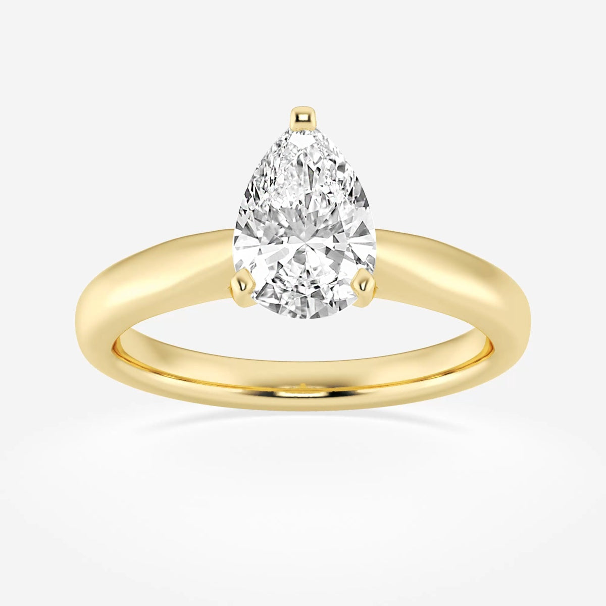 Layla - Cathedral Solitaire Engagement Ring