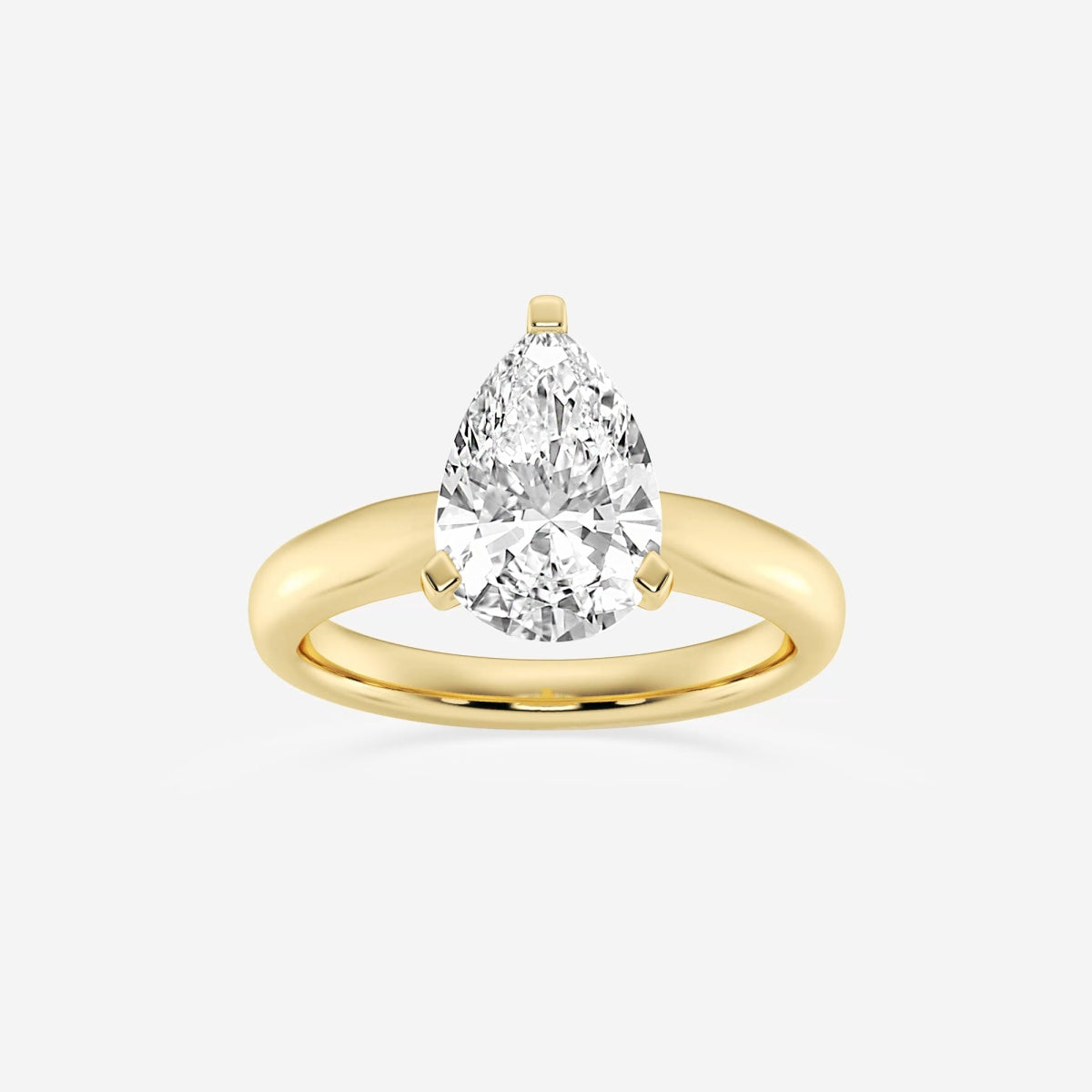Layla - Cathedral Solitaire Engagement Ring