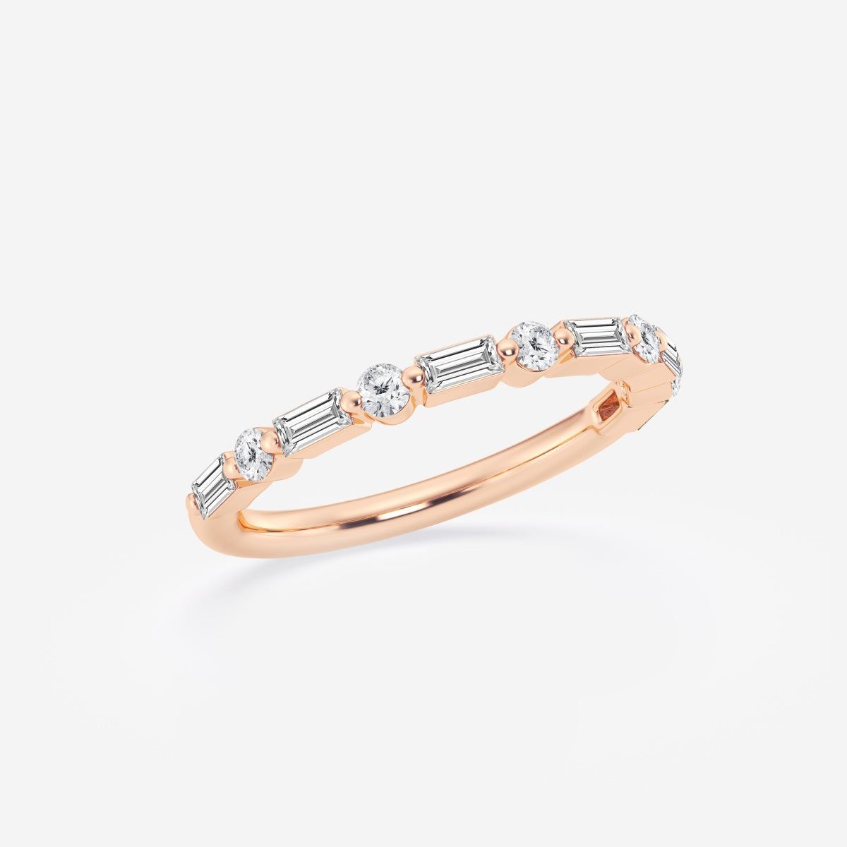 Madeline - Artistic Multi-Shape Design Wedding Ring