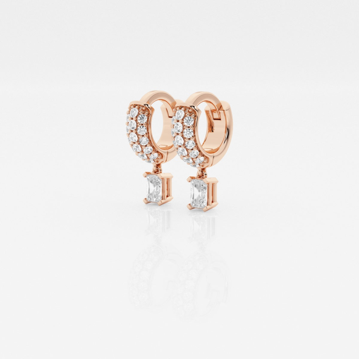 Hana - Chic Modern Huggie Style Earrings
